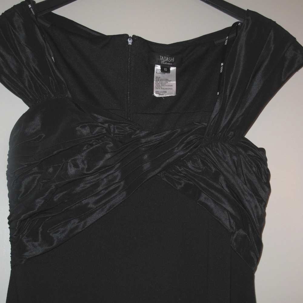 Tadashi Shoji Collection Black Cocktail Dress  10